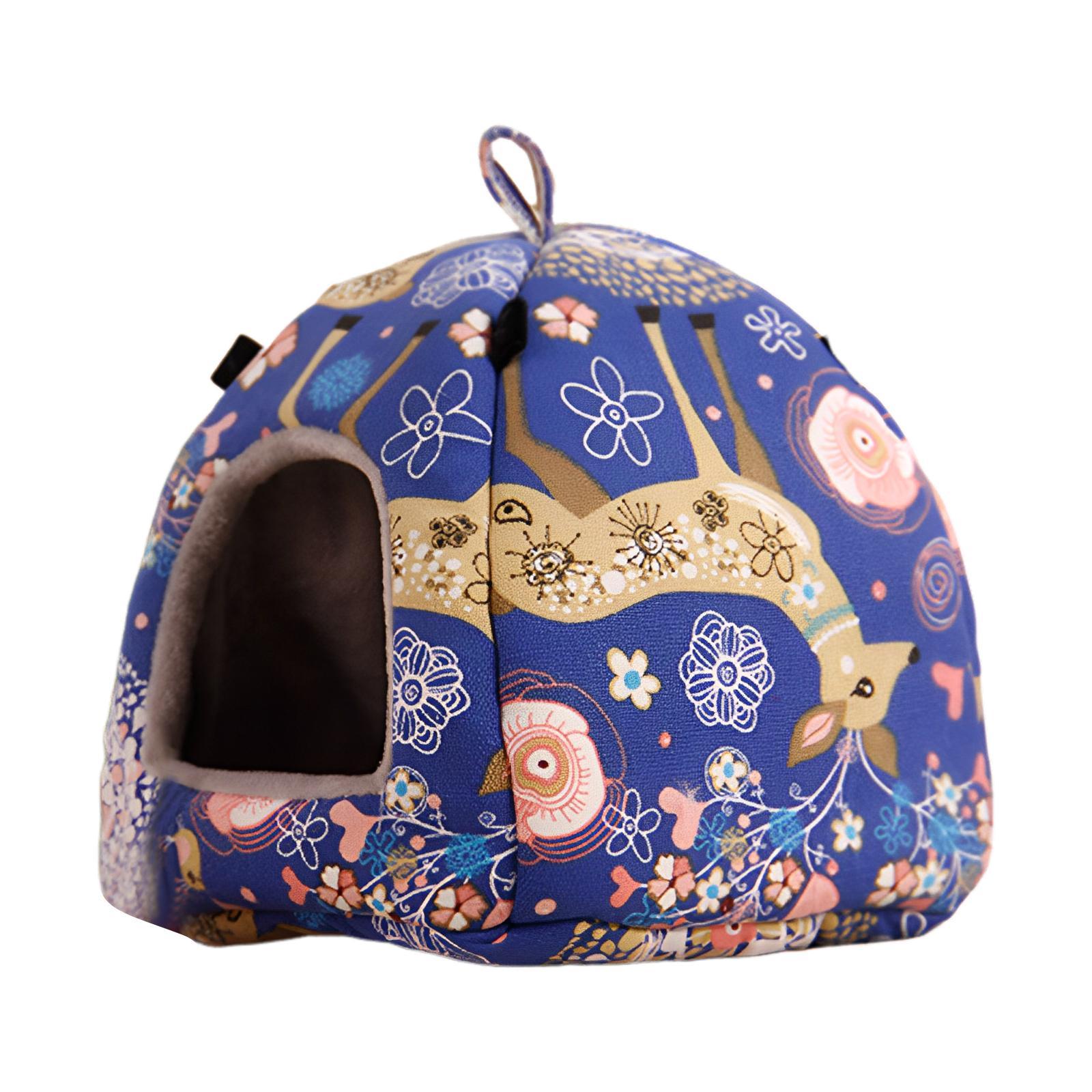 Bird Hammock Parrot Hammock Bed Winter Warm Sleeping Bed Parrot Nest Bird House for Lovebirds Guinea Pigs Cockatiels Macaw Cockatoos