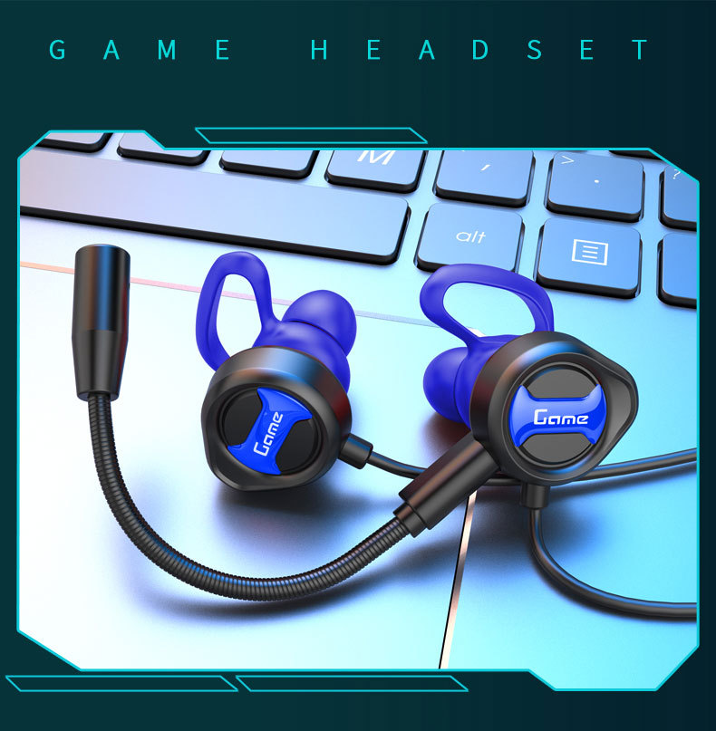 Tai nghe chơi game SIDOTECH G18 Gaming cho điện thoại có mic chơi Pubg FF Liên Quân Tốc Chiến thiết kế nhét tai In Ear tương thích Mobile Máy tính PC - Hàng Chính Hãng