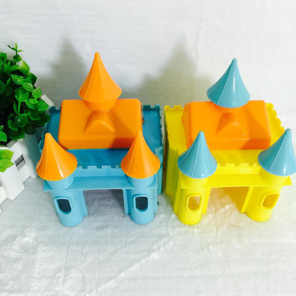 2x Small Pet Castle House Nest Hamster Hideout Toys For Guinea Pig Mice