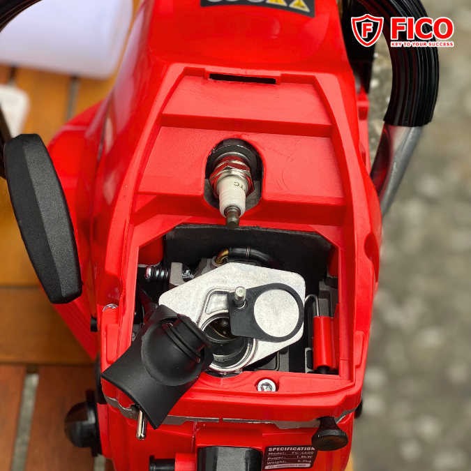 MÁY CƯA XÍCH CHẠY XĂNG 2 THÌ 2.4HP 45CC FC-4600 FICO - HÀNG CHÍNH HÃNG