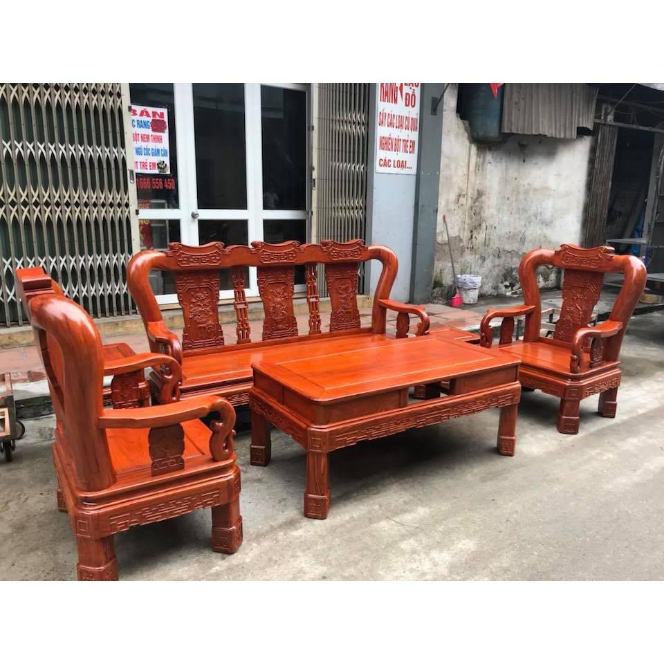 Bộ bàn gỗ phòng khác ghế minh quốc triện gỗ hương đá