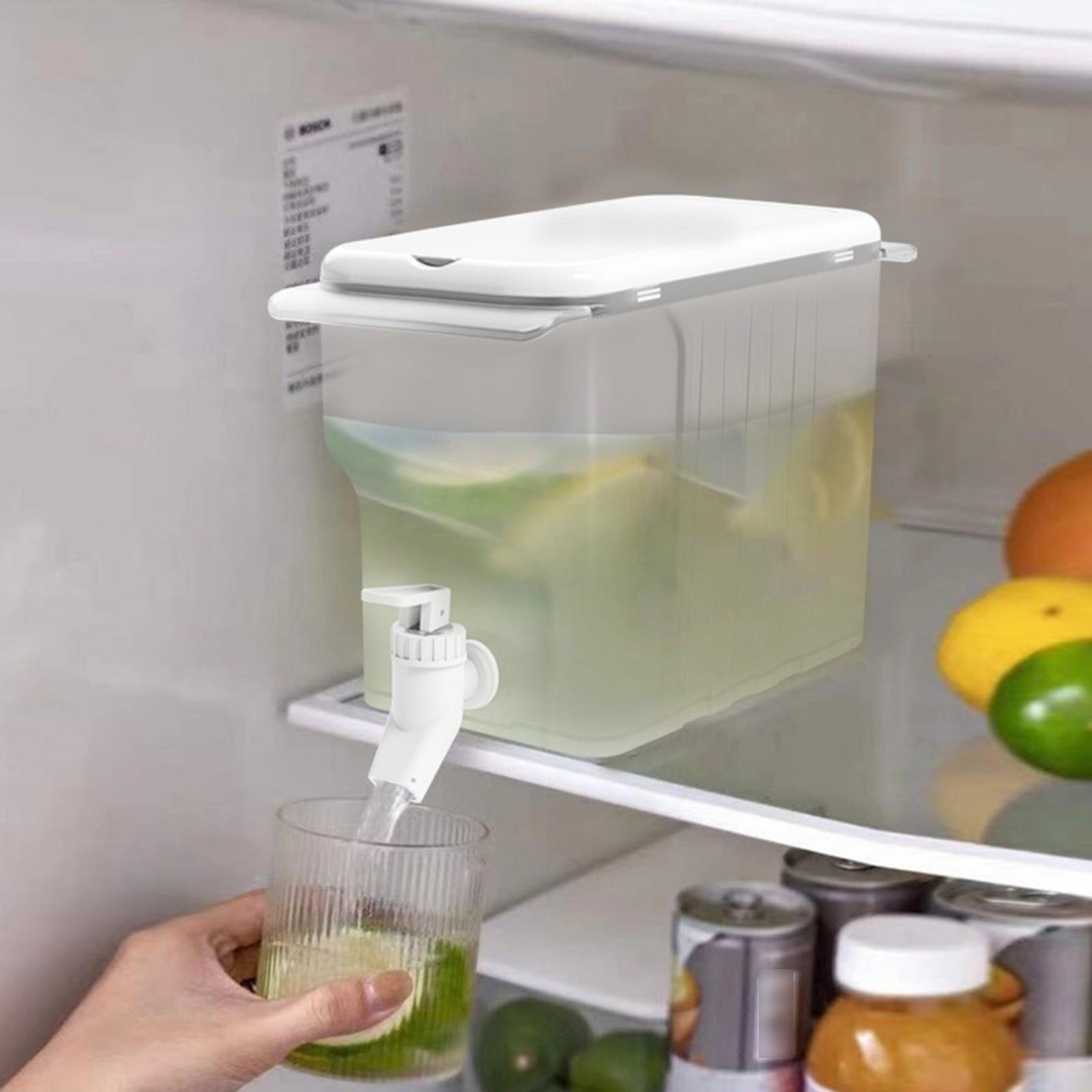 4.5L Refrigerator Cold Kettle Jugs with Faucet Lemonade Bottle Fruit Teapot