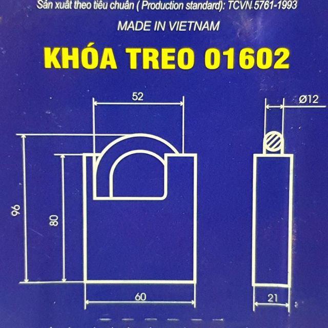 KHOÁ CỬA CHỐNG CẮT VIỆT TIỆP CẦU 12 01602