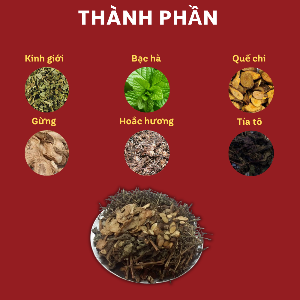 Lá Xông Giải Cảm 150g Hồng Hùng Tuấn – Xông Hơi, Xông Phòng, Thư Giãn, Làm Ấm Cơ Thể