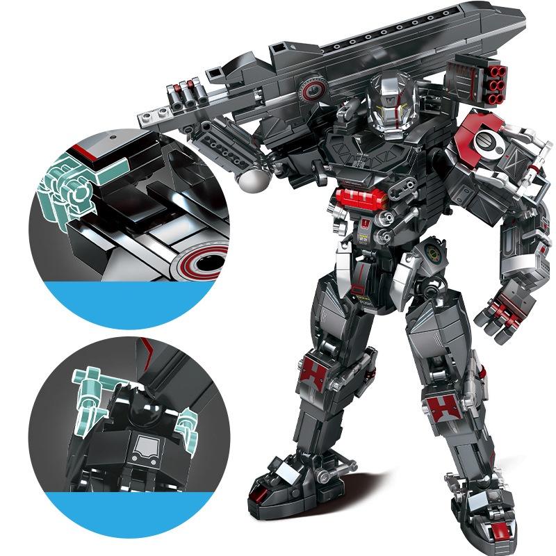 Đồ chơi Lắp ráp Robot Mark MU-2, Sembo Block 109007 Mecha, Xếp hình thông minh, Mô hình Robot người máy
