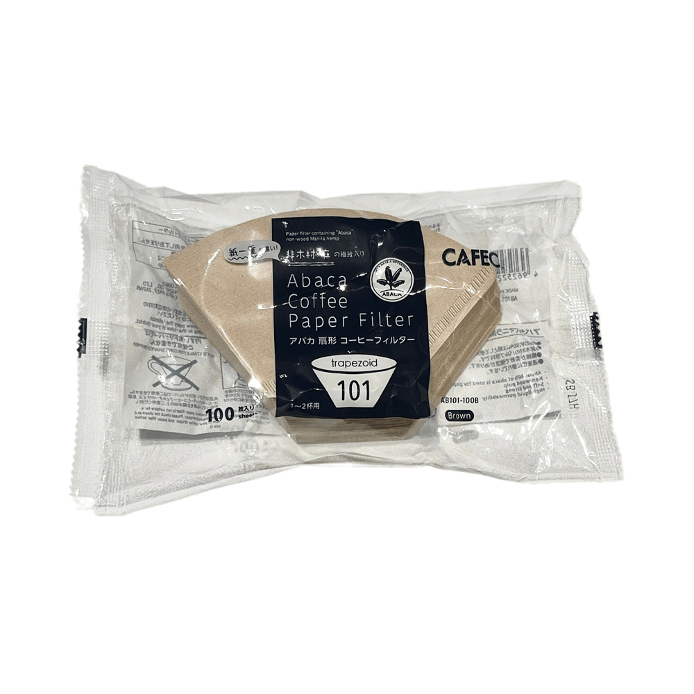 Giấy Lọc Cà Phê CAFEC Abaca Đáy Ngang size 101/102 từ 1-2ly và 2-4ly dành cho Phễu lọc, máy cà phê- Nhập khẩu chính hãng từ Nhật Bản