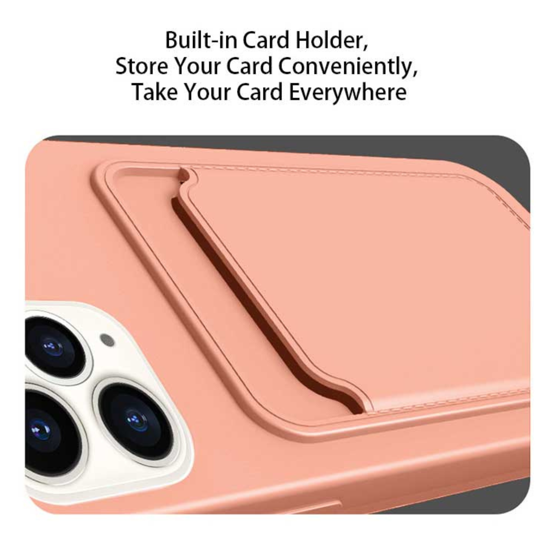 Ốp Lưng Case Bằng Da Kiêm Ví Đựng Thẻ Dành Cho iPhone 15 Pro Max / iPhone 15 Pro, MIPOW CARD BAG TPU LEATHER CASE - HÀNG CHÍNH HÃNG