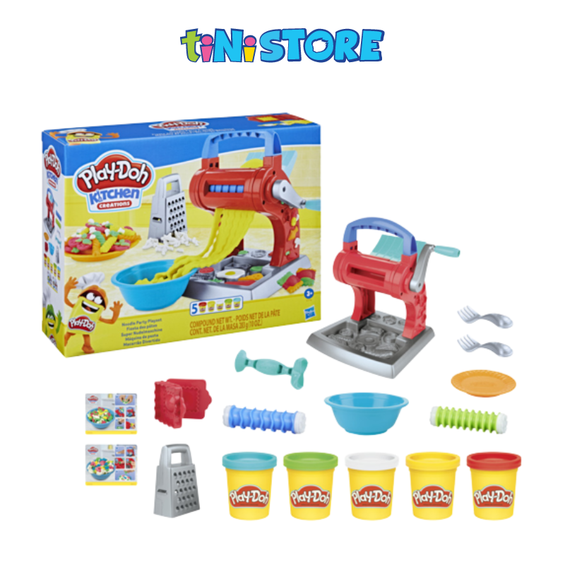 Bộ đồ chơi đất nặn máy làm mỳ Play-Doh