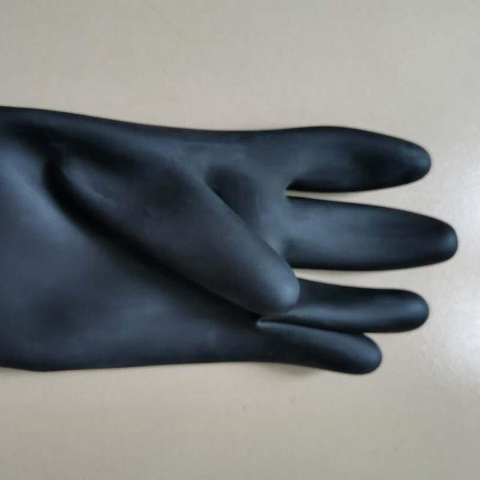 Latex Chemical Gloves Resistant Industrial Work Protective Long Gloves