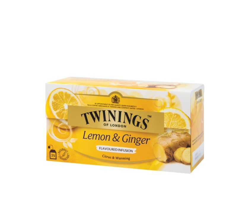 Trà Chanh Và Gừng Twinings 25 Gói/Hộp