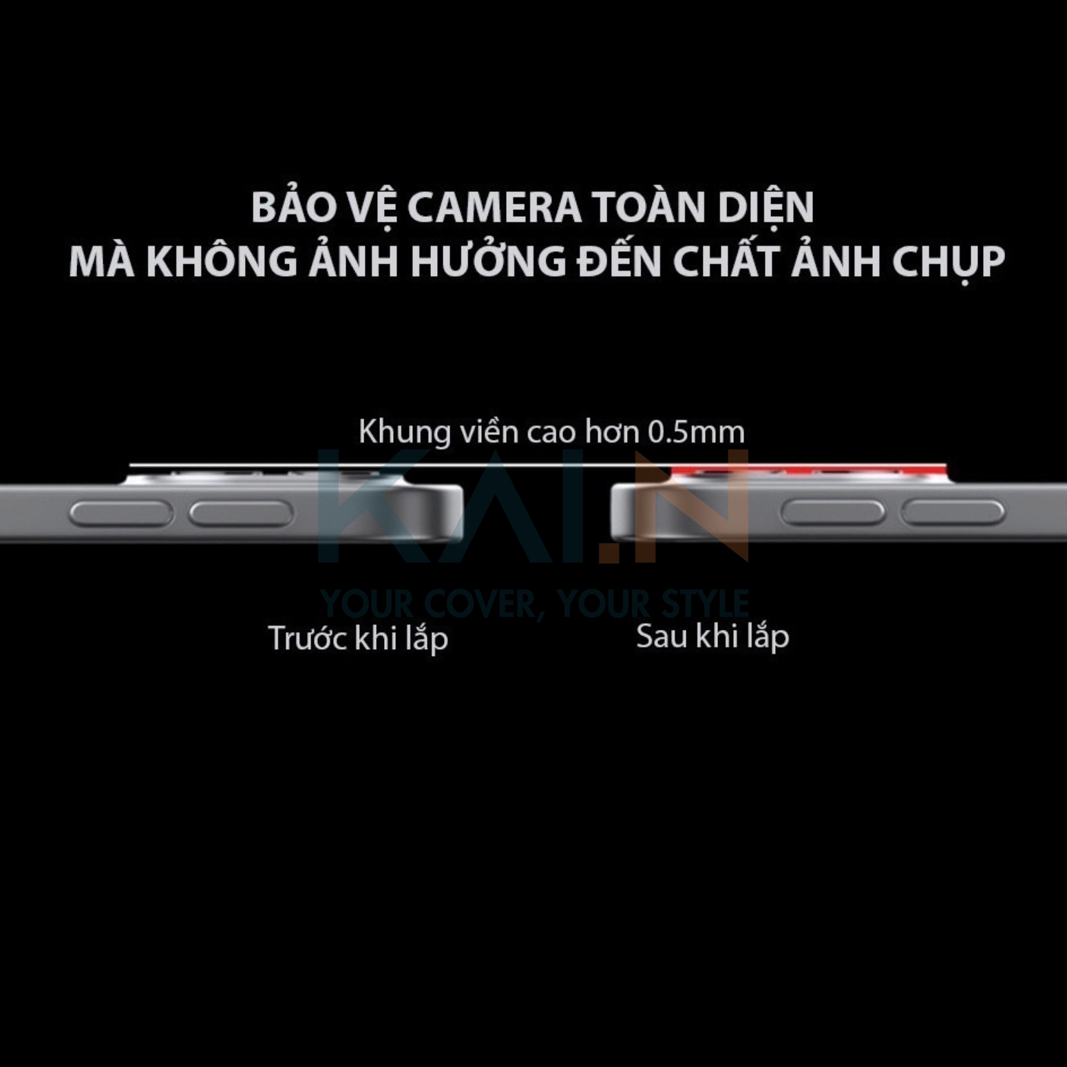 Khung Viền Kim Loại Bảo Vệ Camera Dành Cho iPad Pro 11&quot; / iPad Pro 12.9