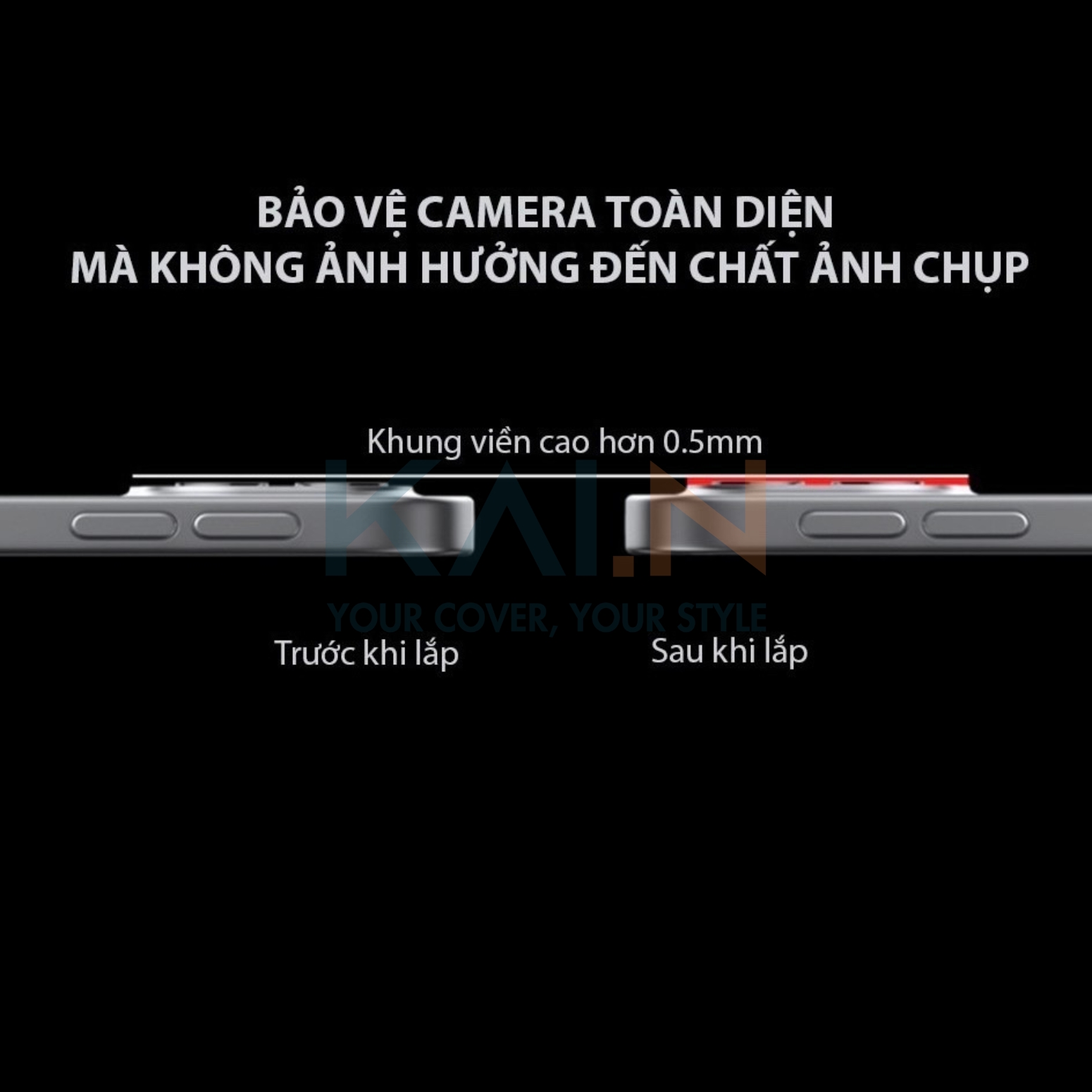 Khung Viền Kim Loại Bảo Vệ Camera Dành Cho iPad Pro 11" / iPad Pro 12.9"