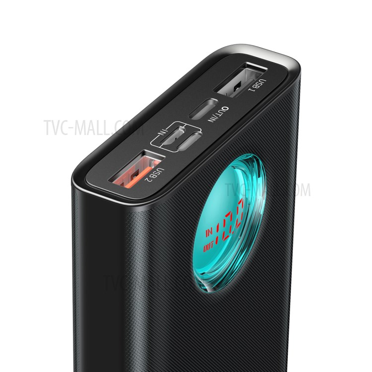 Pin dự phòng sạc Baseus PPALL-LG01 Amblight 20000mAh hỗ trợ PD 18W và QC 3.0/2.0