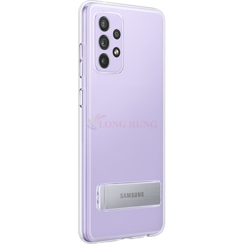 Ốp lưng nhựa cứng Clear Standing Cover Samsung Galaxy A72 EF-JA725 - Hàng chính hãng