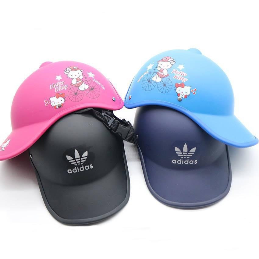 Mũ Bảo Hiểm Lưỡi Trai Thời Trang Nam Nữ Chất Đẹp ️Freeship️ Họa Tiết Phong Cách, Quai Khóa Tốt/Mũ thời trang Nam Nữ số1