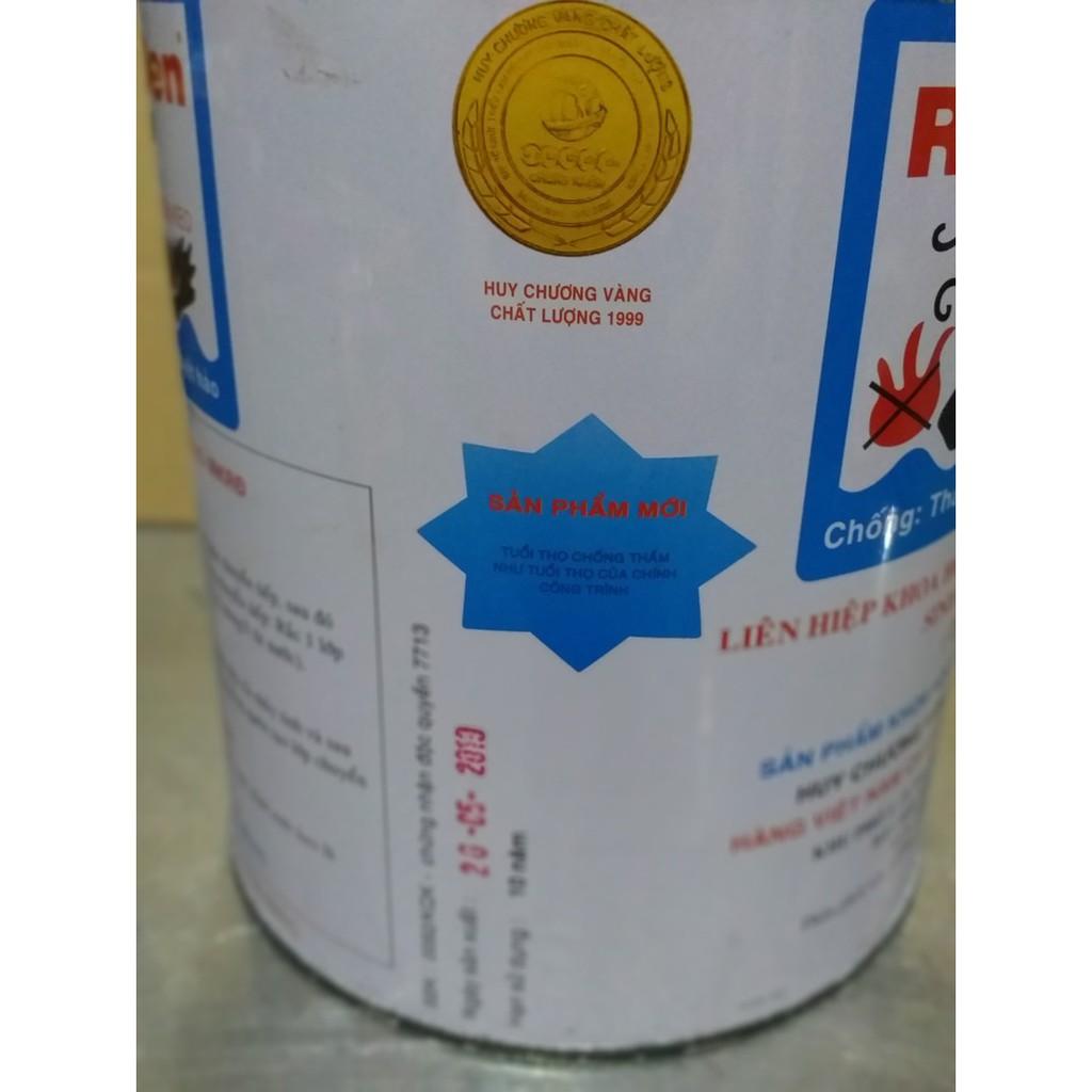 Chống thấm hồ cá chép Koi - Chống thấm rồng đen 2kg