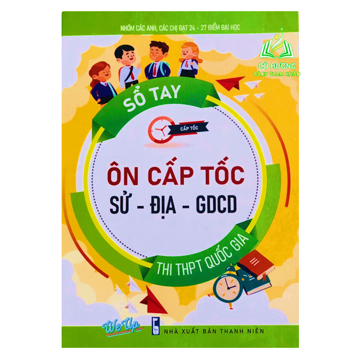 Sách - Sổ tay ôn cấp tốc sử - địa - giáo dục công dân