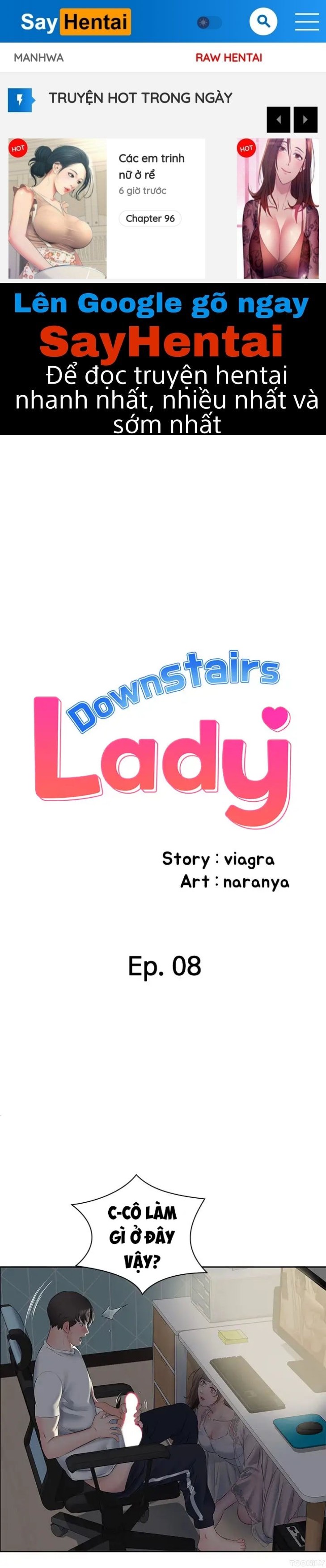quý cô tầng dưới chapter 8 1