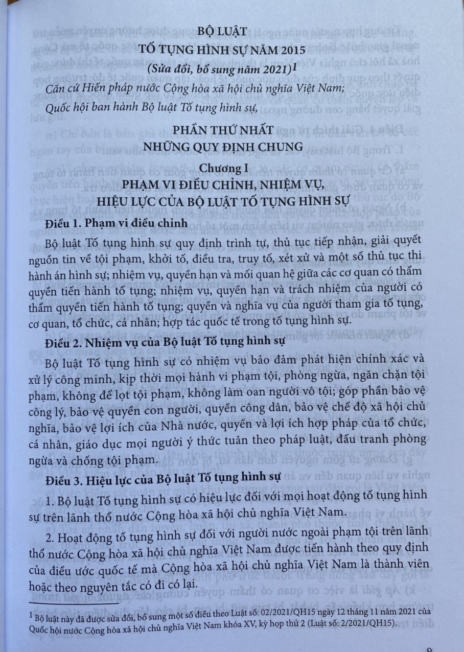 Bộ Luật Hình Sự Năm 2015 Và Các Văn Bản Hướng Dẫn Thi Hành