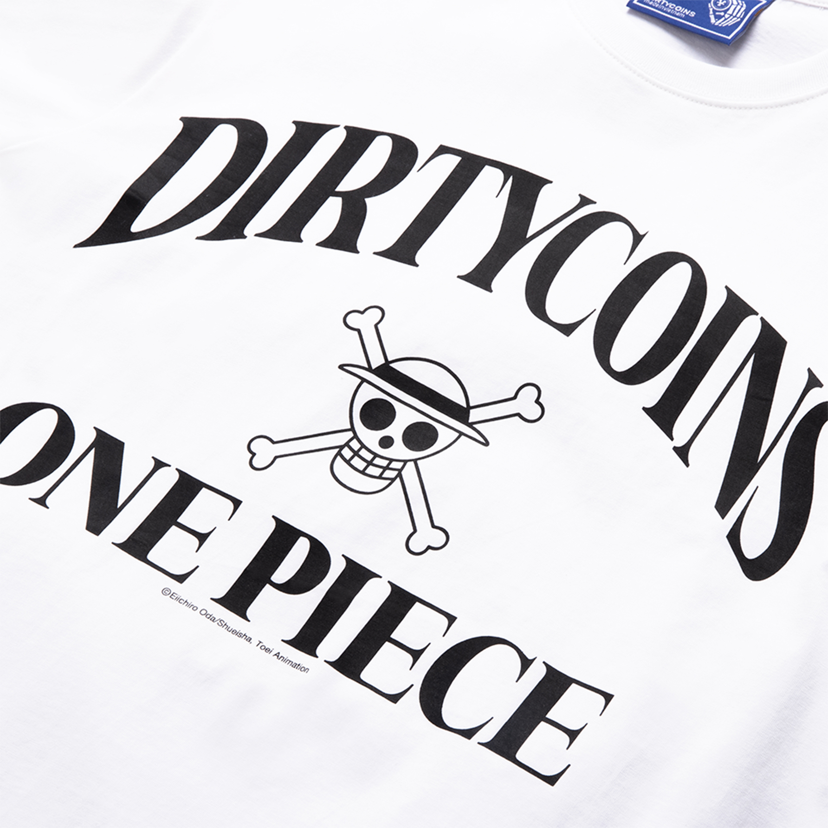 Áo thun DirtyCoins x One Piece Logo T-shirt - White