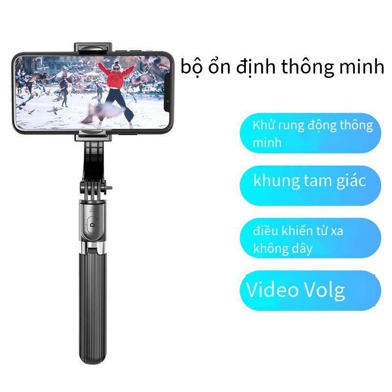 Phong cách mới nhất của bộ ổn định gimbal cầm tay L08 mới quay video chụp ảnh vlog thể thao Bluetooth selfie stick