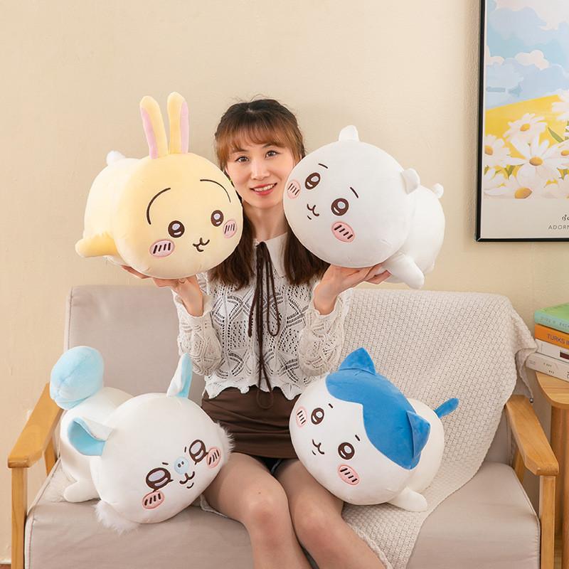 momonga chiikawa hachiware usagi búp bê sang trọng quà tặng sinh nhật cho bé Gối Đồ chơi nhồi bông - Chiikawa