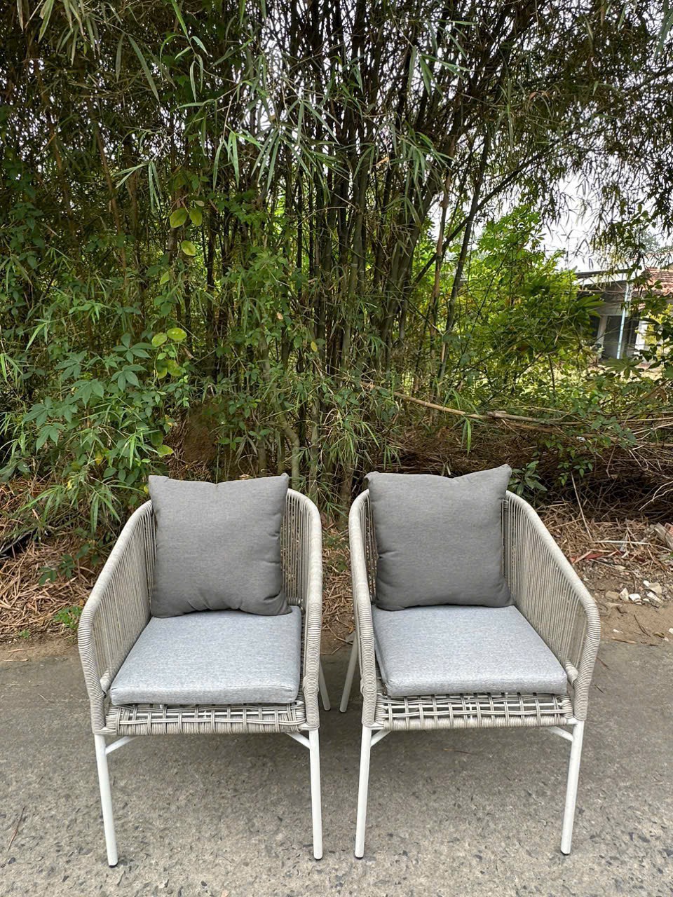 Bộ ghế mây Juno Sofa sân vườn Resort Garden Chair Outdoor