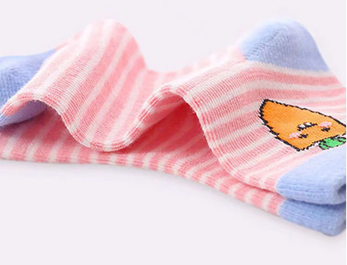 SET 5 ĐÔI TẤT VỚ 37 DỄ THƯƠNG TỪ 1-12 TUỔI DÀNH CHO BÉ GÁI