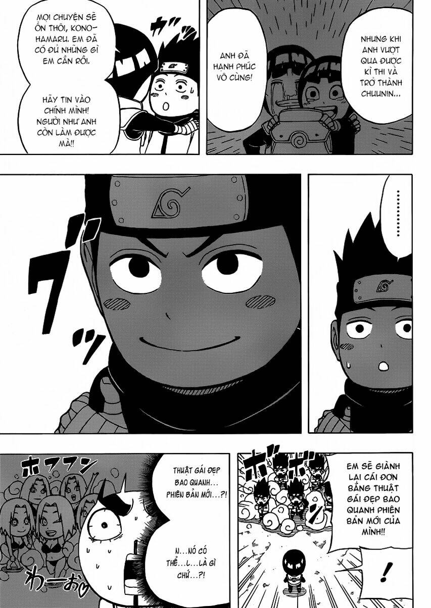 cửu vĩ hồ ly ngoại truyện rock lee chapter 7.5 17