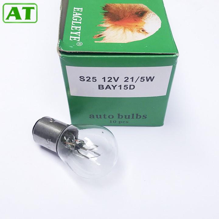 Hộp 10 Bóng Đèn Phanh 2 Tóc 12V-21W Hoặc 24V-21W nghia35