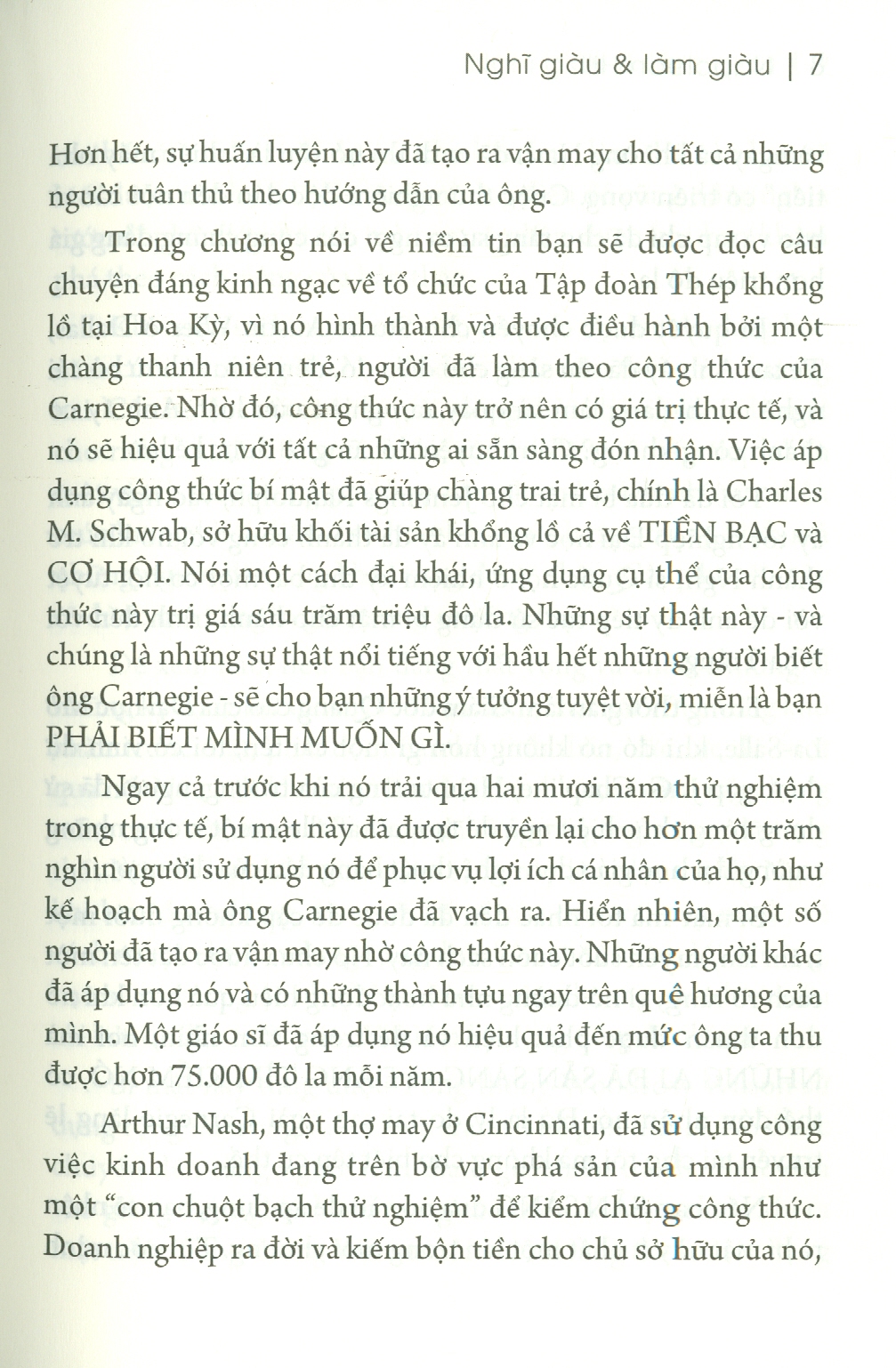 Nghĩ Giàu &amp; Làm Giàu - Phiên bản mới (Hoàng Yến dịch)