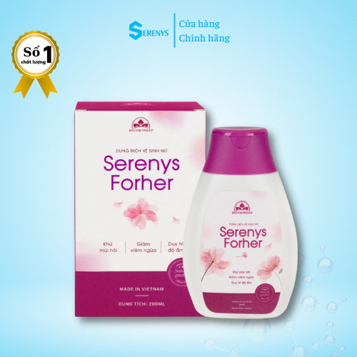 FEMININE WASH SERENYS FORHER 200ML