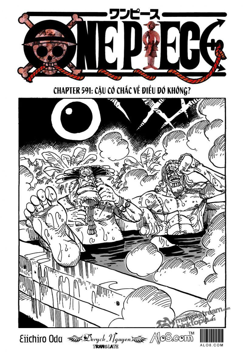 đảo hải tặc - one piece chapter 591 1