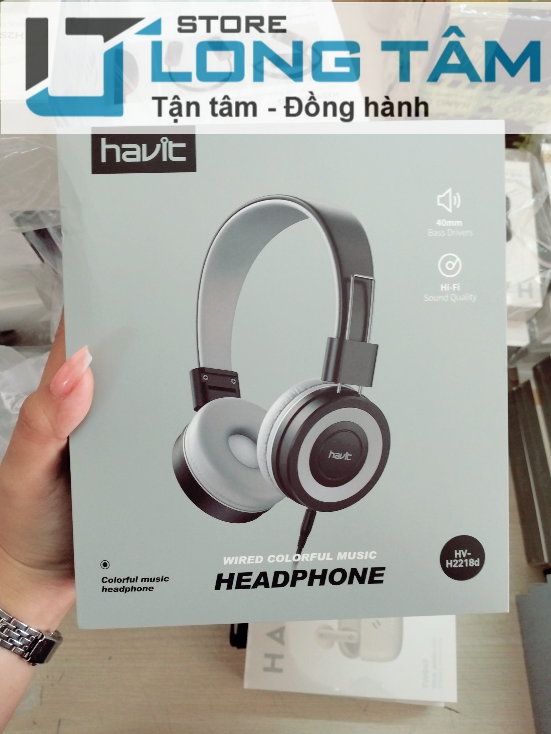 Tai Nghe Bluetooth Havit HV H2218d - Hàng chính hãng - Giá rẻ