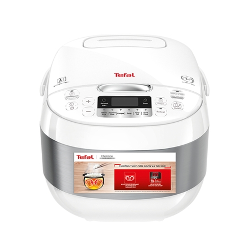 Nồi Cơm Điện Tử Tefal RK752168 - 1.8L, 750W - Hàng Chính Hãng