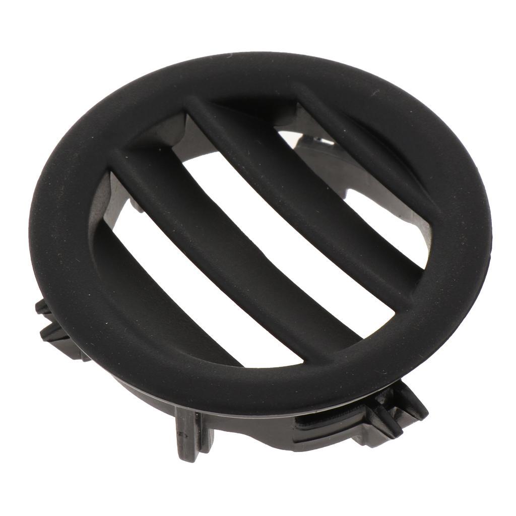 Dashboard Heater Ac Air Vent Round for Mercedes- W204 Black