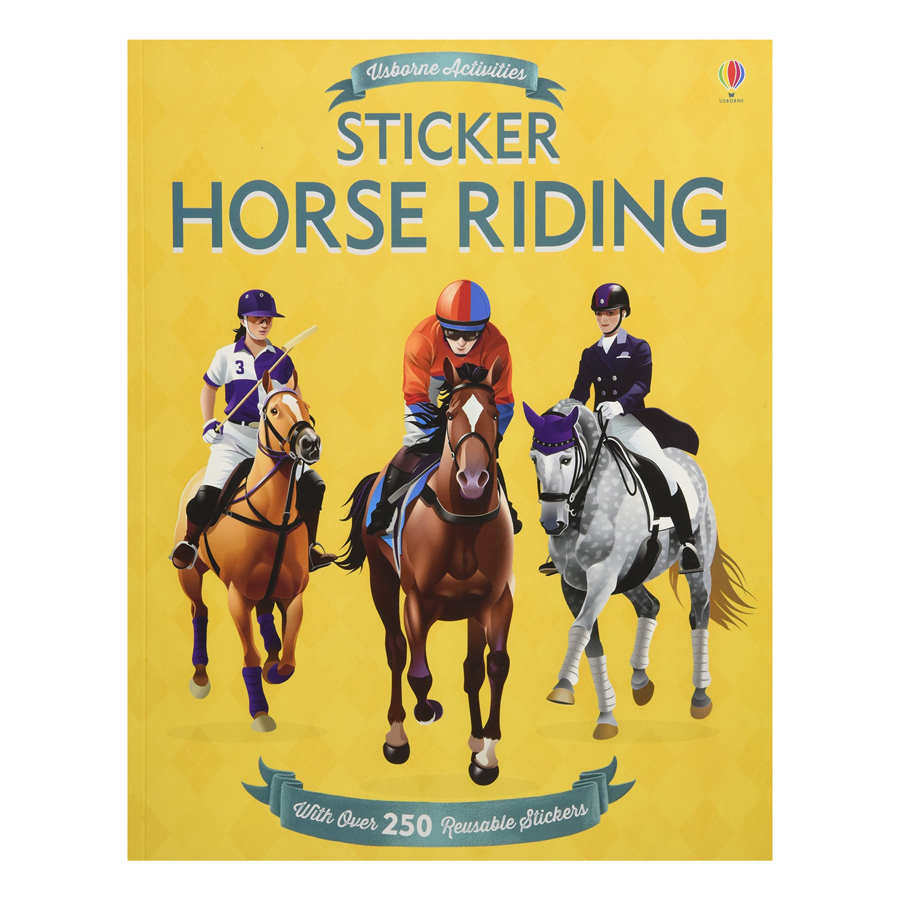 Usborne Sticker Horse Riding