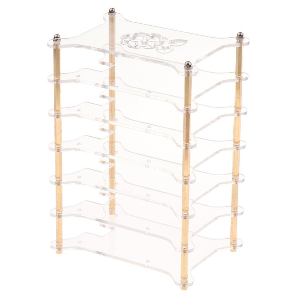 Acrylic Clear Case 6 Layer Enclosure for Pi 3 B+ / Pi 2