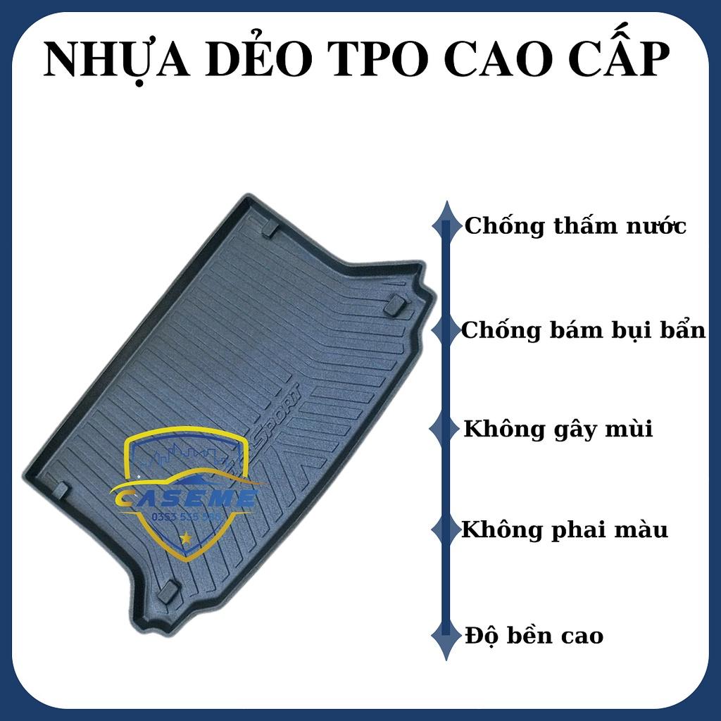 Lót cốp dành cho xe Ford Ecosport 2014 - 2017 không mùi, chất liệu TPO cao cấp