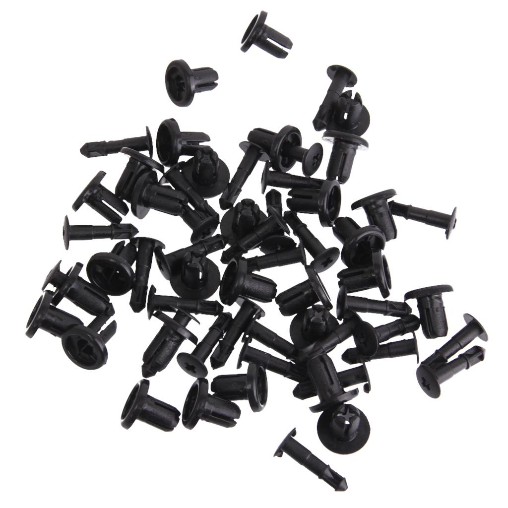 Bumper Fastener Rivet Retainer Clips for GM Replacement Pack of 30