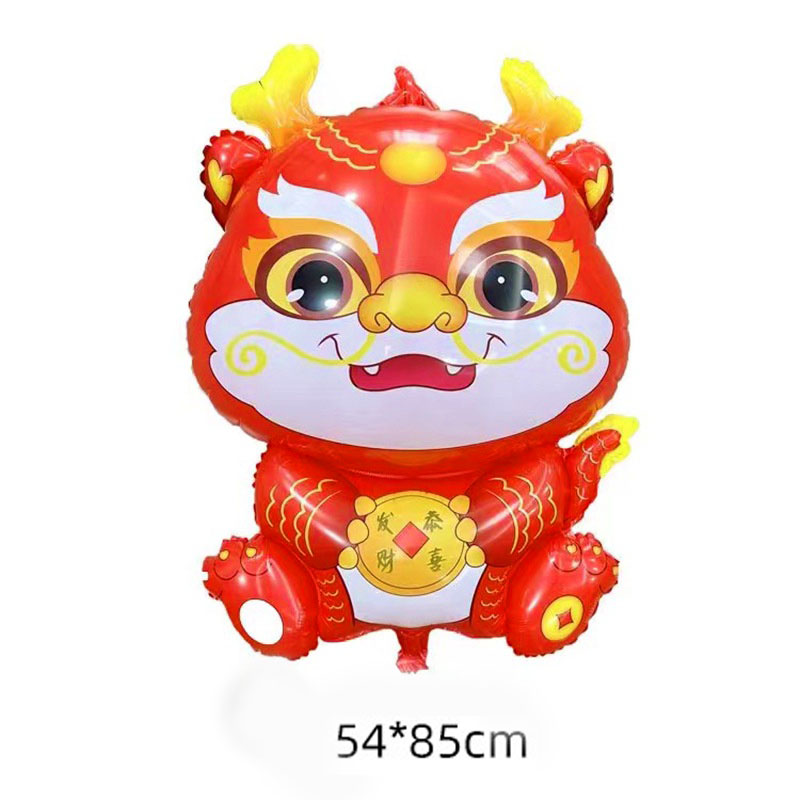 Bong Bóng Kiếng Hình Rồng Mừng Năm Mới / Tết / Chúc Mừng Năm Mới Giáp Thìn 2024