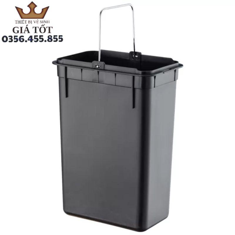 Thùng rác inox 3 ngăn đạp chân