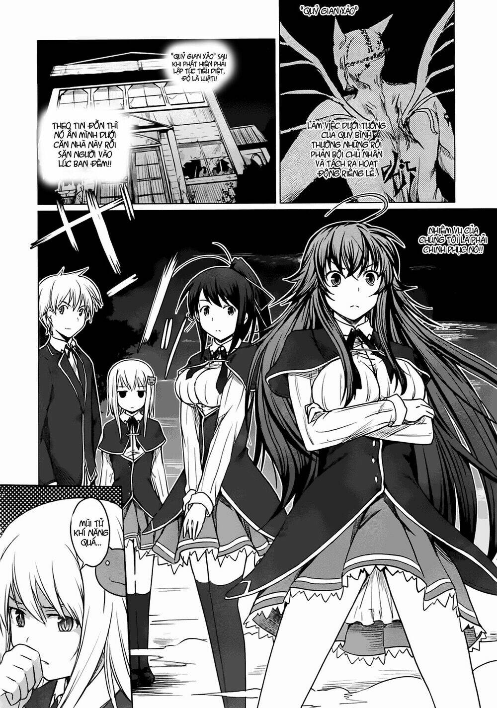 high school dxd chapter 3 17