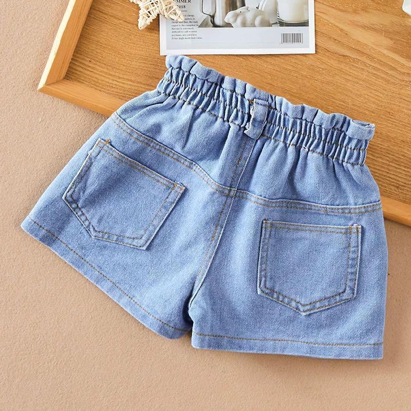 QJ42 Size130-160 (20-40kg) Quần Jean bé trai/gái unisex Thời trang trẻ Em hàng quảng châu