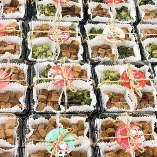 HT134 - Hộp 4 Ngăn Đựng Bánh Trung Thu Mini 75g - Mochi