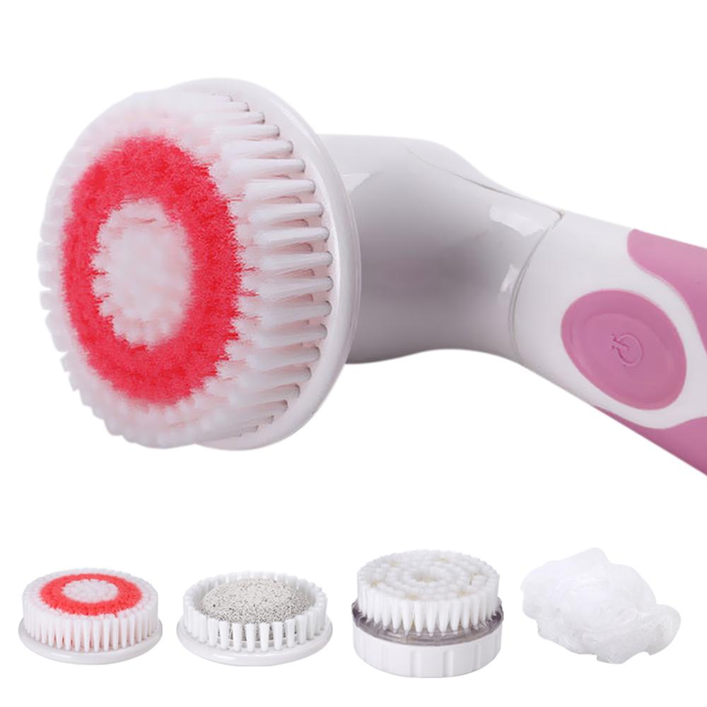 4 Trong 1 Chống Nước Điện Bàn Chải Cọ Đa Năng Cơ Thể BrushCleansing Bàn Chải Massage Lưng Scrubbe Tắm Bàn Chải