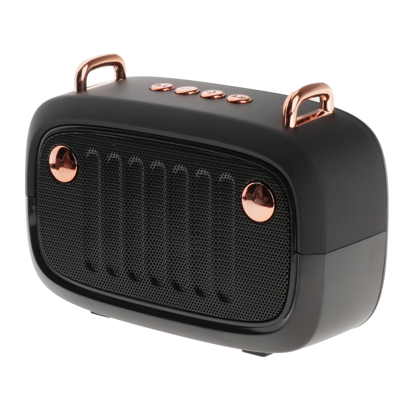 Stylish Portable Bluetooth Amplifier with Mic 800mah Handsfree FM Radio Bass