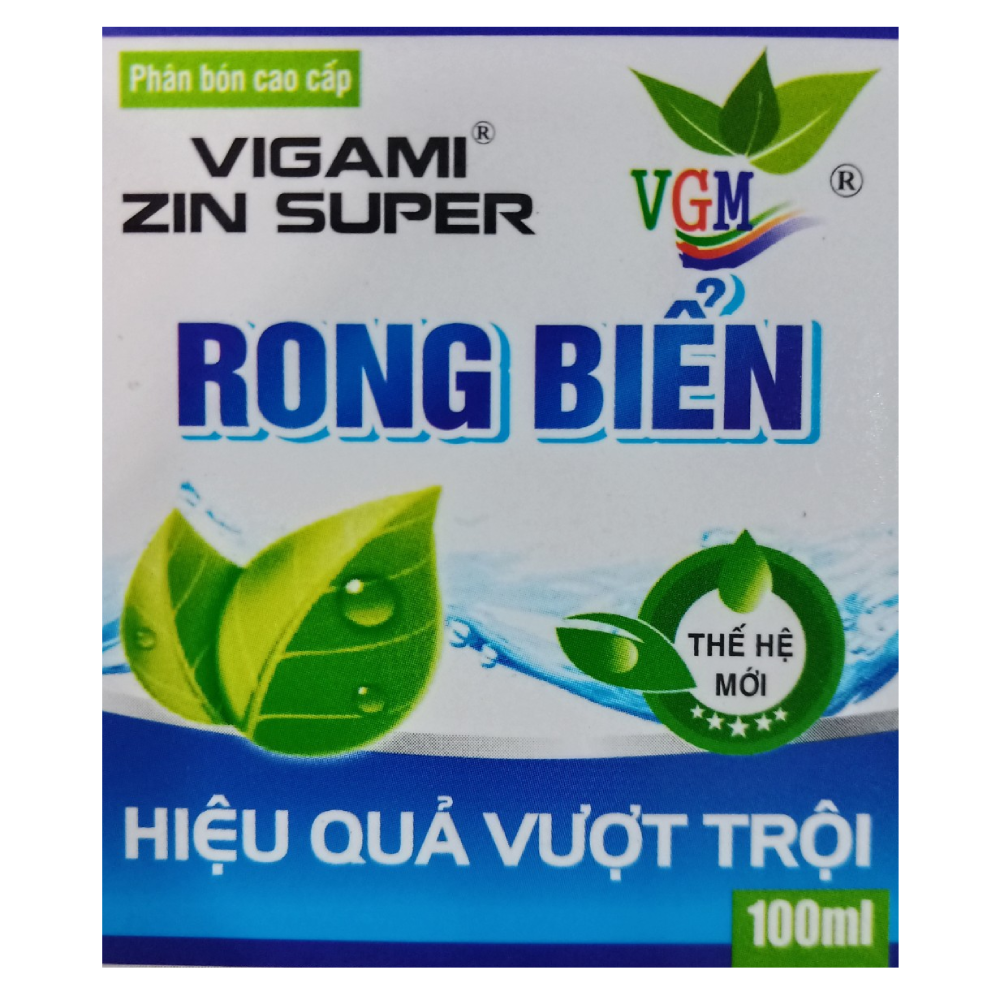 Phân bón VIGAMI ZINSUPER rong biển 100ML