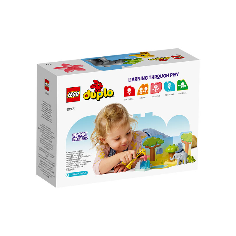 Đồ Chơi LEGO Khám Phá Thế Giới Động Vật Châu Phi 10971