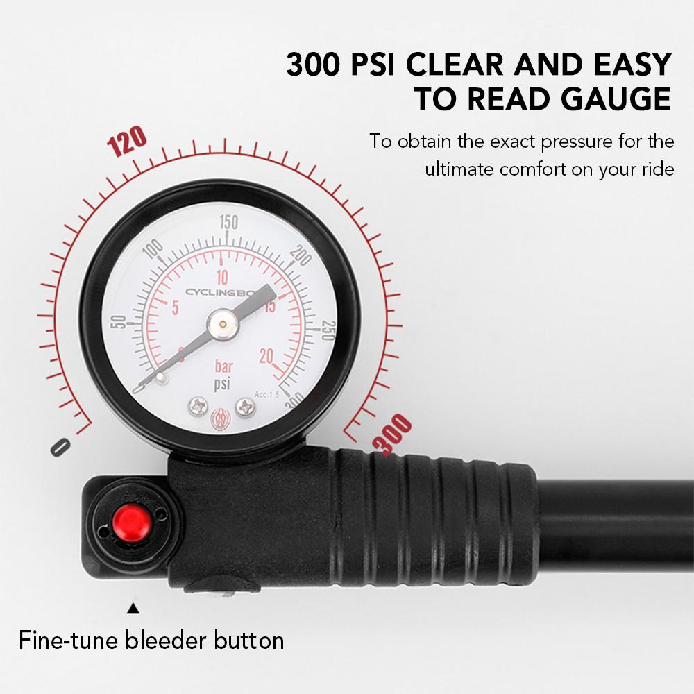 Bơm Không Khí Áp Suất Cao Cyclingbox 300Psi